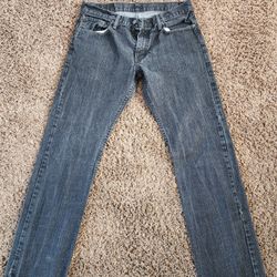 Levi’s 514 Straight Jeans – 34x34 – Dark Wash – Excellent Condition