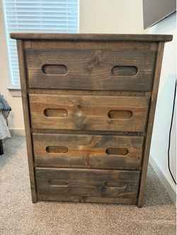 Solid Wood 4-Drawer Chest - Trendwood Cheyenne