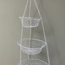 3 Tiered Metal Fruit Basket