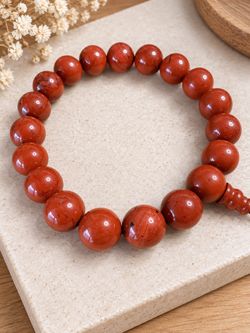 Unisex Red Jasper bracelet