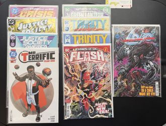 Lot of Nine Recent DC Comics #1 Issues and One Shots