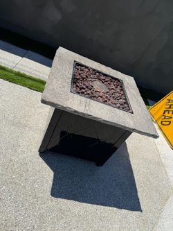 Outdoor Propane Fire Pit Table