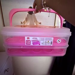 Pink Cupcake carrier