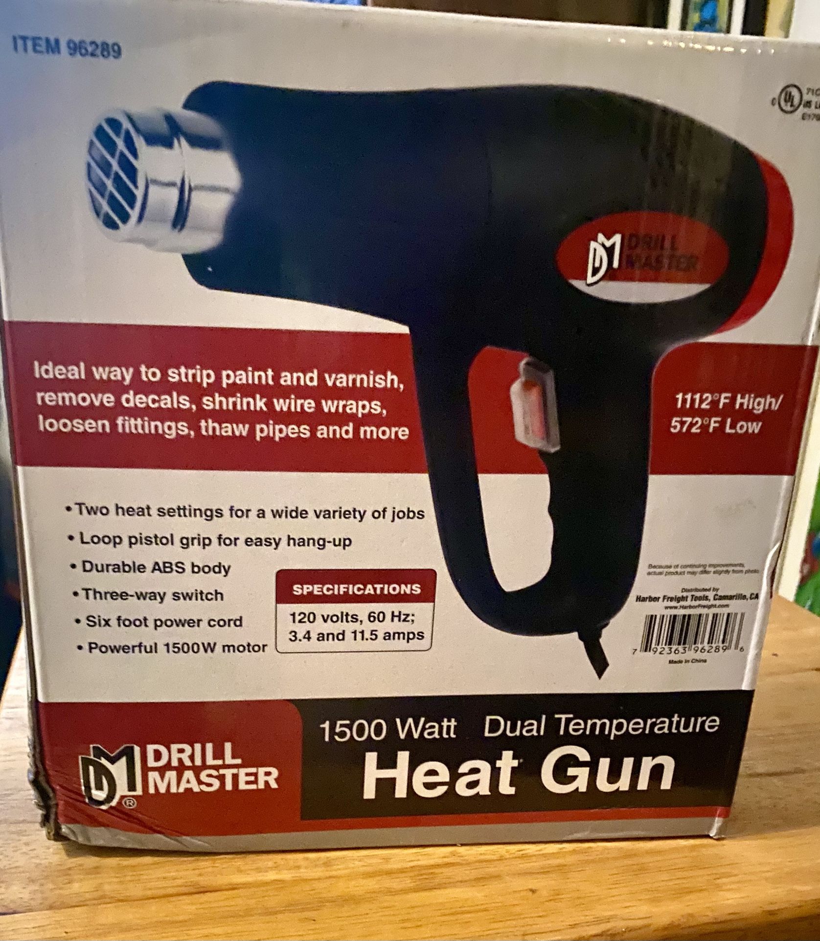 DRILL MASTER HEAT GUN