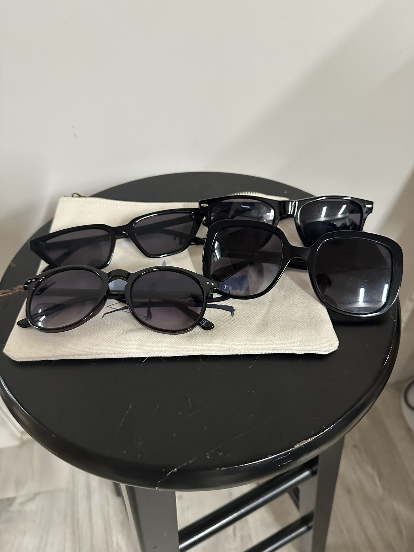 Glasses -two designer and two regular