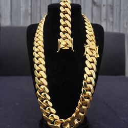 Gold Miami Cuban Link 