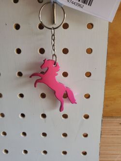 Rearing Horse Keychain