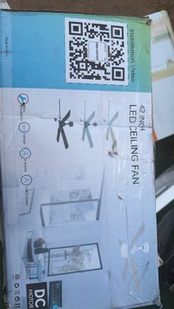 LED ceiling fan