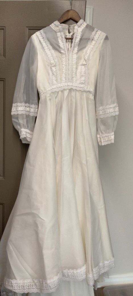 Homemade Wedding Dress