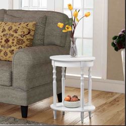 Oval End Table