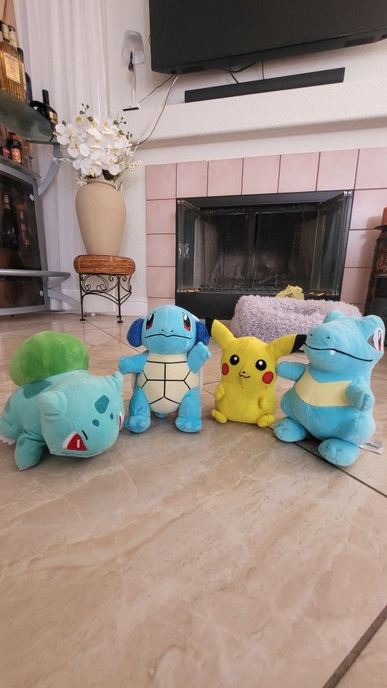 Vintage Pokemon Plushies