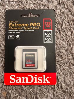 SanDisk Extreme Pro CFexpress Type B Memory Card
