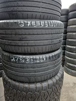 Pair 275/53/22 Pirelli PZERO