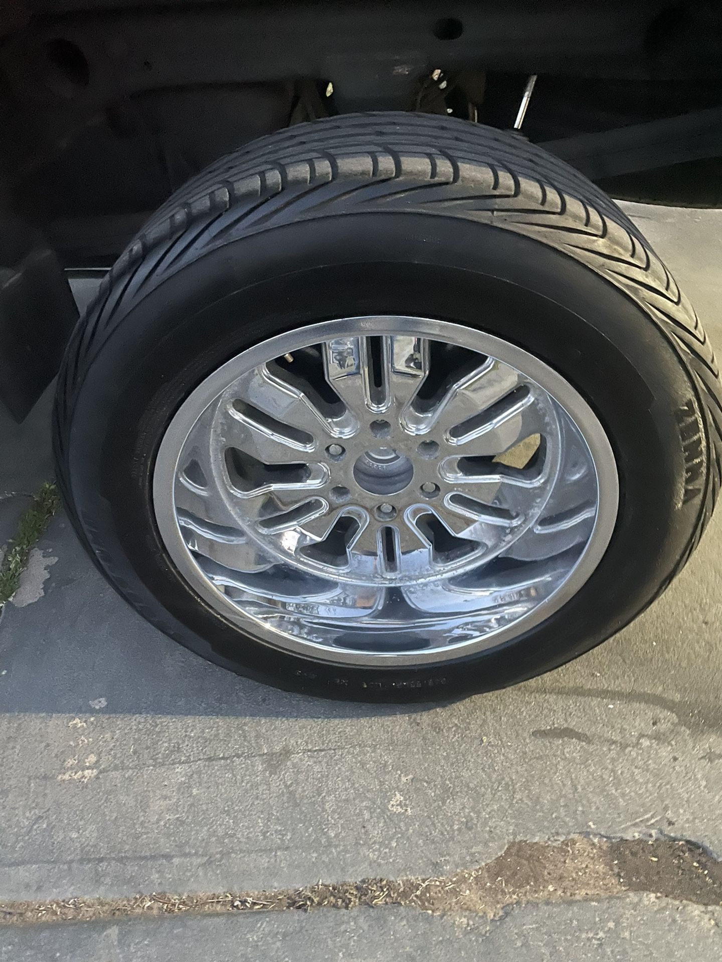 20x10 Chrome 6 Lug Chevy Wheels