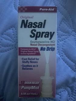 Nasal spray