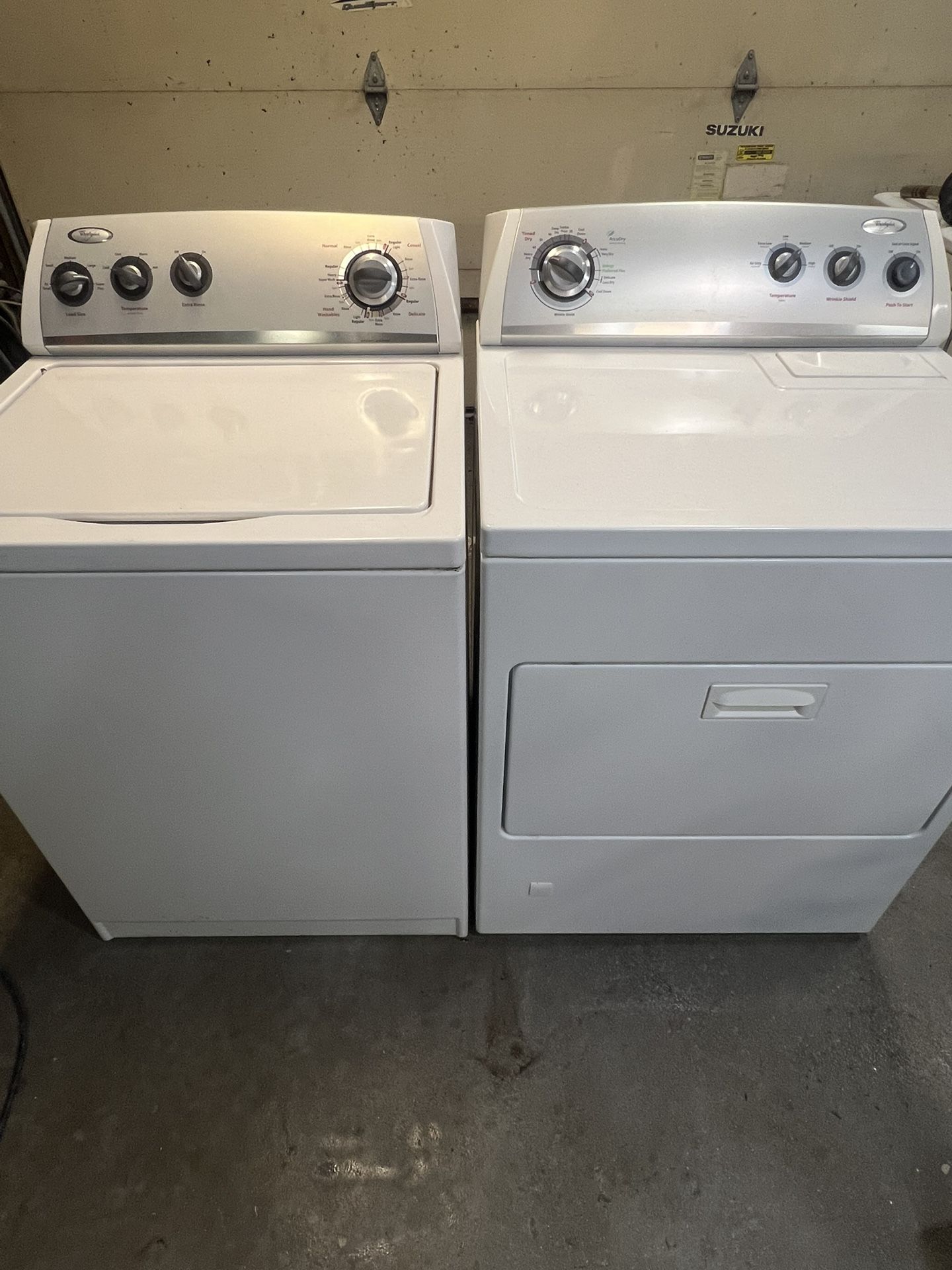 Juego De Lavadora Y  Secadora Whirlpool Heavy Duty Tina Grande