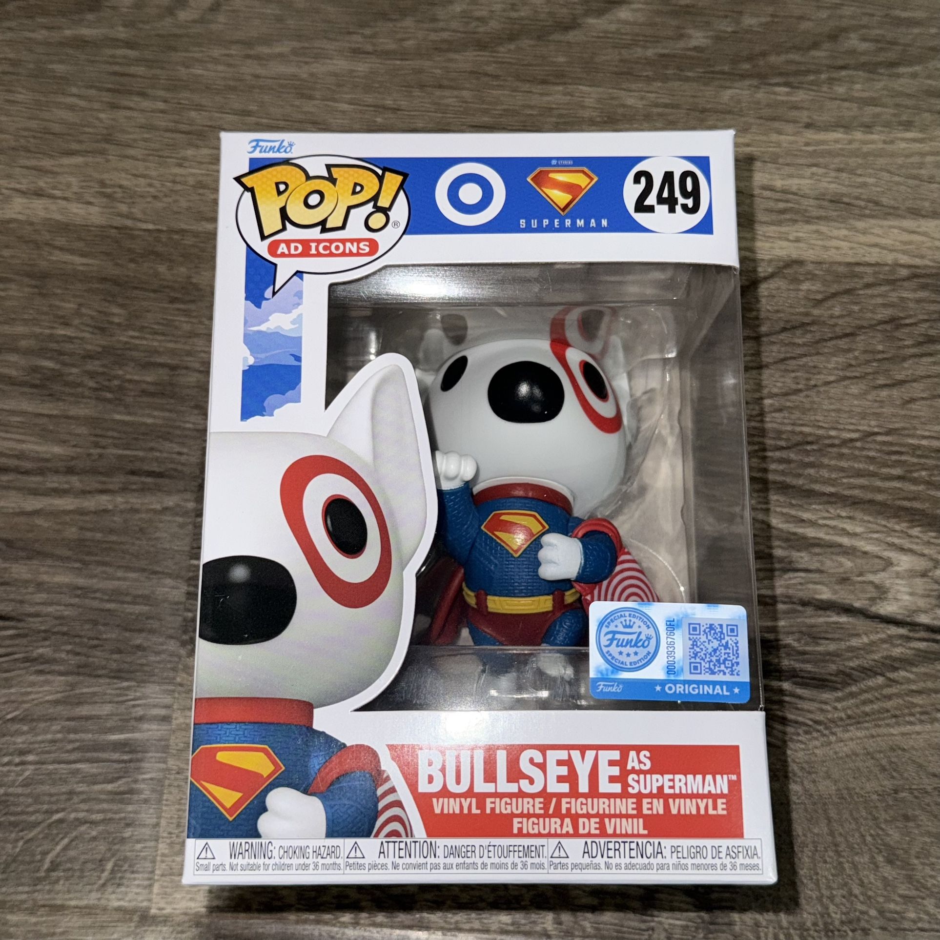 Bullseye as Superman Funko Pop