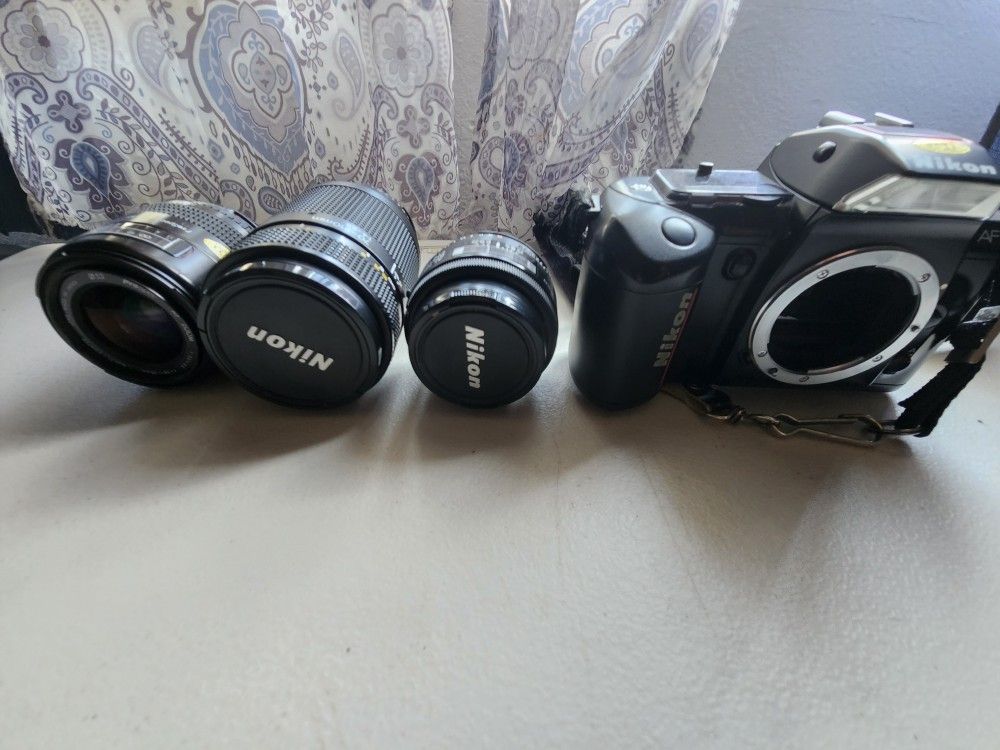 NIKON lens And Camara