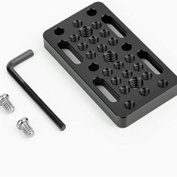 SMALLRIG Switching Plate Camera Easy Plate for Railblocks, Dovetails and Short Rods - Longer Version - 1598