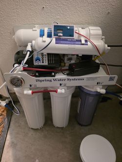 Rodi system 150 GPD With TDS meter and booster pump