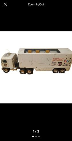 ABC Sports Die-Cast Toy Semi Truck Trailer