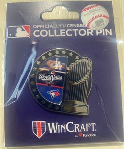2025 World Series Dodgers vs Blue Jays Dueling Pin