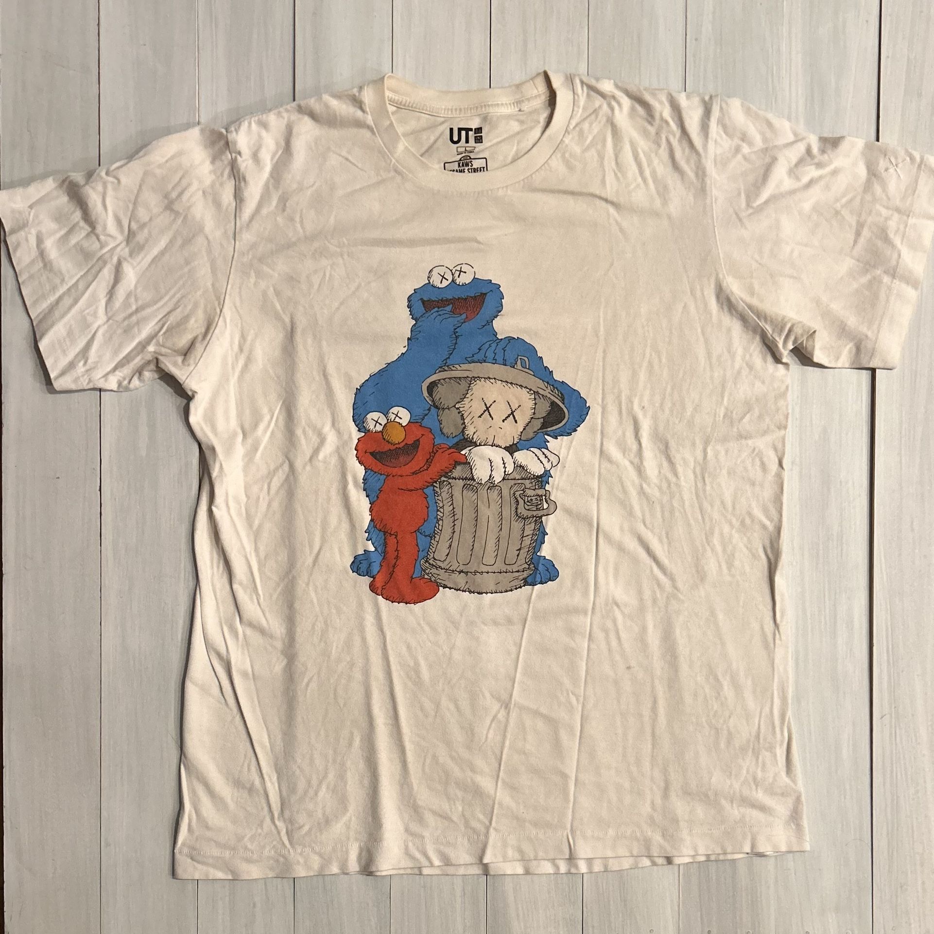 Uniqlo x Kaws x Sesame Street Shirt