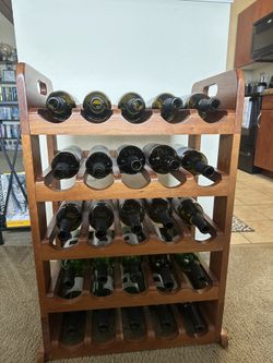 25 Bottle Wine Rack