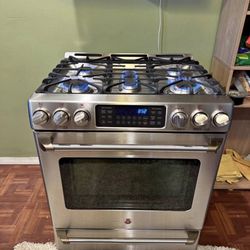 Estufa GE Stainless Steel 5 Quemadores