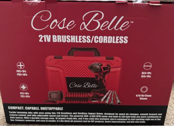 Code Belle 21V Brushless, Cordless, Impact Driver set