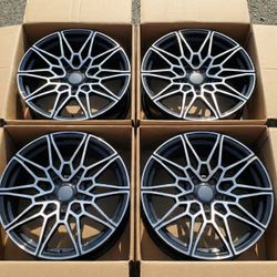 New Set 19 Inch BMW M-SPORT Style Rims Wheels 19x9.5 +35 (5x112) CB: 66.6