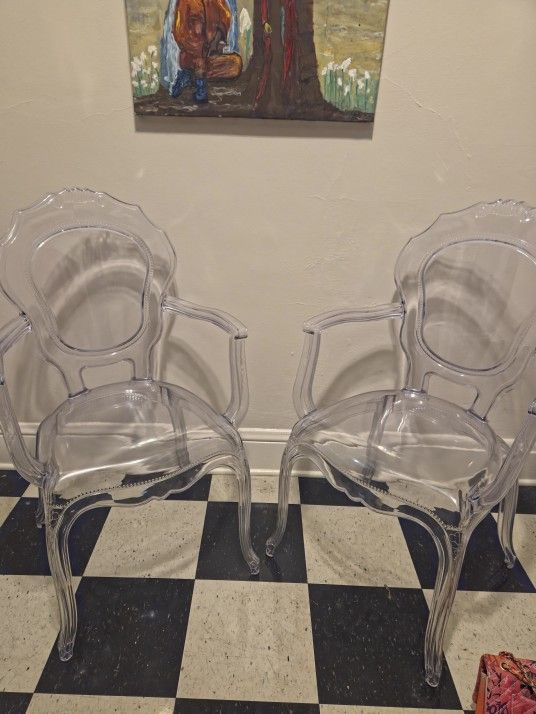 Clear Modern Chairs 