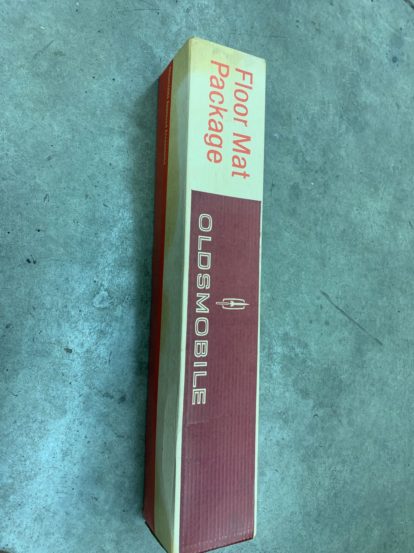 Oldsmobile floor mat package