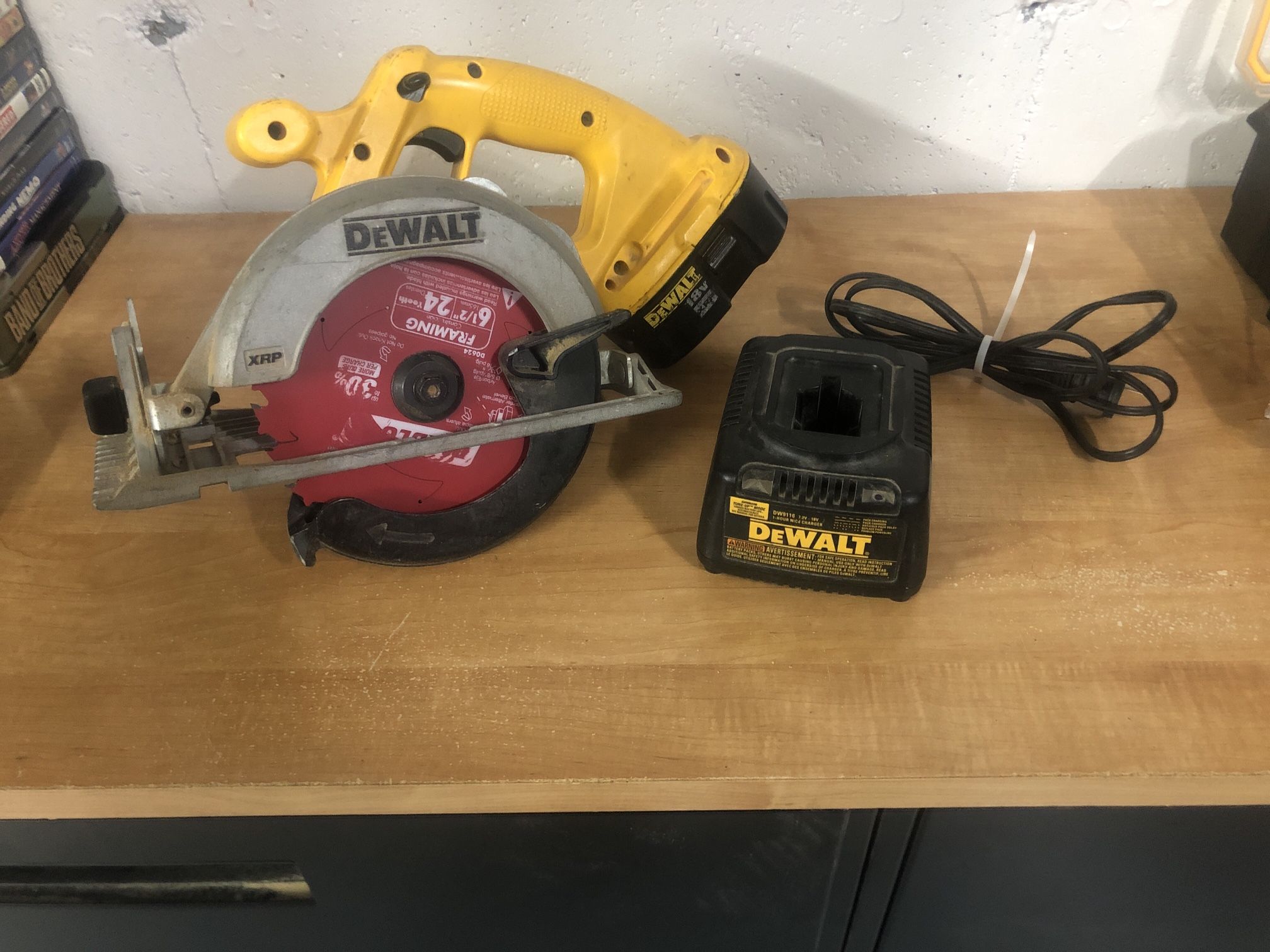 Dewalt 18v 6 1/2 Circular Saw