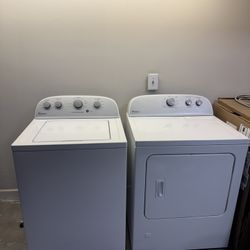 Whirlpool Top-Load Washer & Dryer – Works