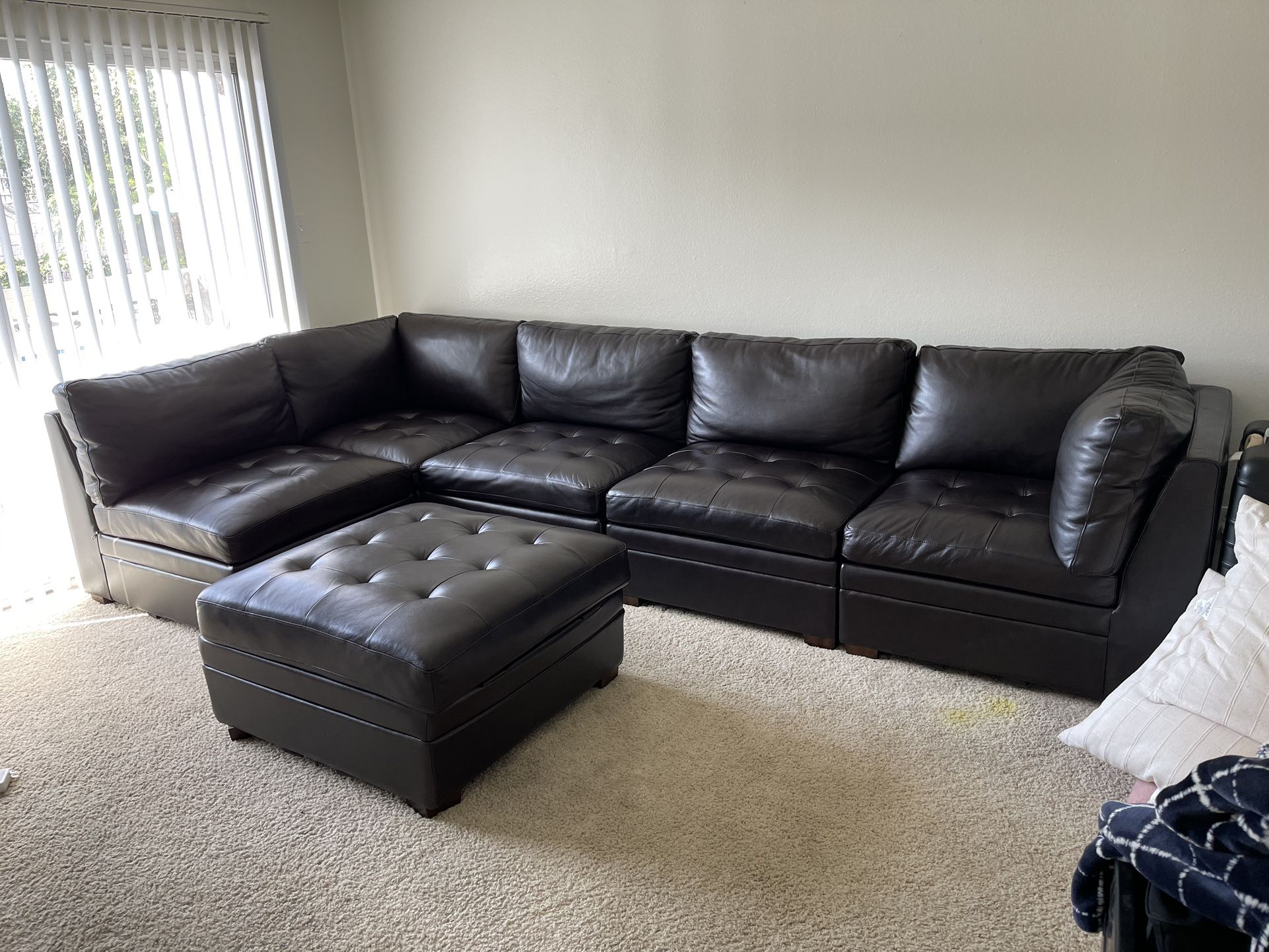Brown Sectional Couch