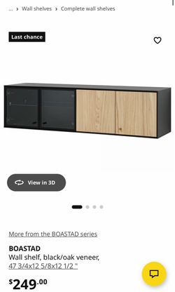 Ikea Boastad Wall Shelf