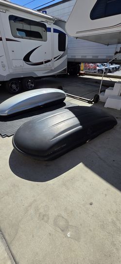 Roof Storage Cargo Boxes – Take Both $650