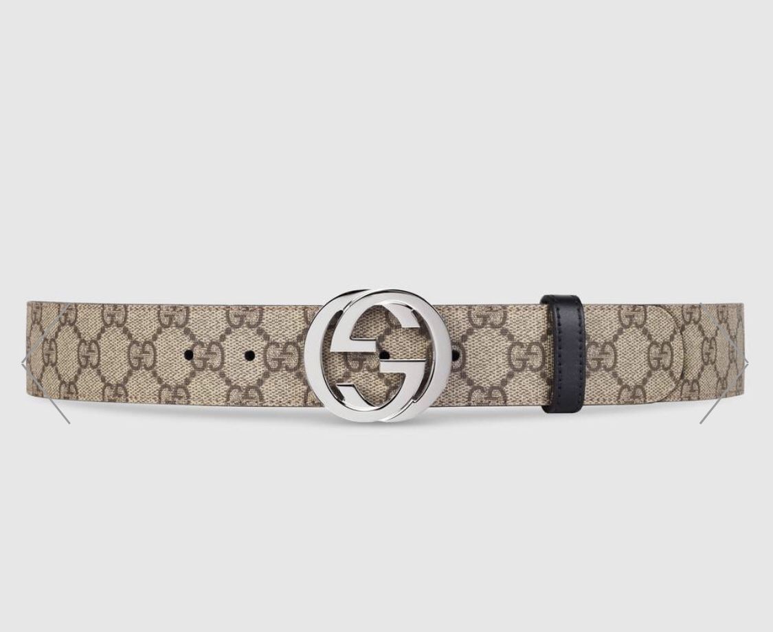 Gucci Reversible GG Supreme belt brand new