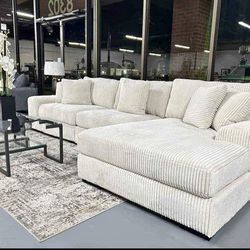 BEST OFFER 🚨 3-Piece Modular Sectional Couch With Chaise ⏩Fast Delivery And Financing Available 