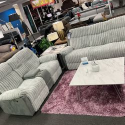 Furniture Upholstery Modern Sofa & Loveseat Set for Sale (Available in Multiple Colors) 35% OFF