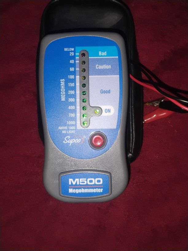 SUPCO. M500 Megohmeter