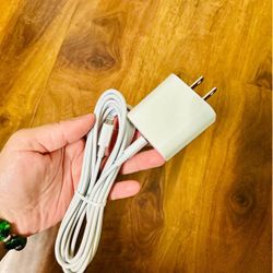 Fast Charger Wall Adapter USB Type C to Lightning Cable for iPad iPhone 10/11/12/13/14 10ft $8/each New Condition