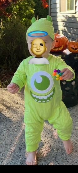 Baby Mike Wazowski (Monsters Inc) 12-24mo