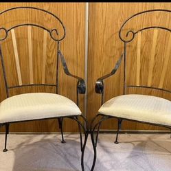 Iron Bistro Chairs
