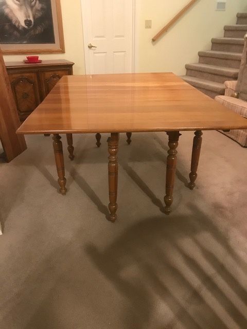 Cherry Drop Leaf Table  By Willett