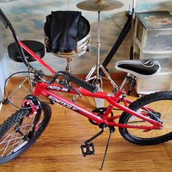 Red Schwinn BMX Bike
