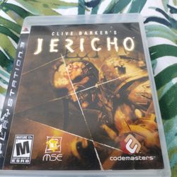 PS2 Original Clive Baker's Jericho Great Shape Complete Works No Offers No Trades 75th Ave Indian School Serious Buyers Only Please