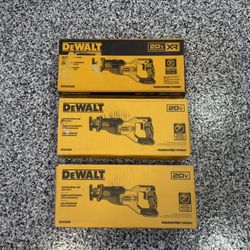 Brand new! DEWALT XR 20-volt Max Variable Speed Brushless Cordless Reciprocating Saws (Tools Only)