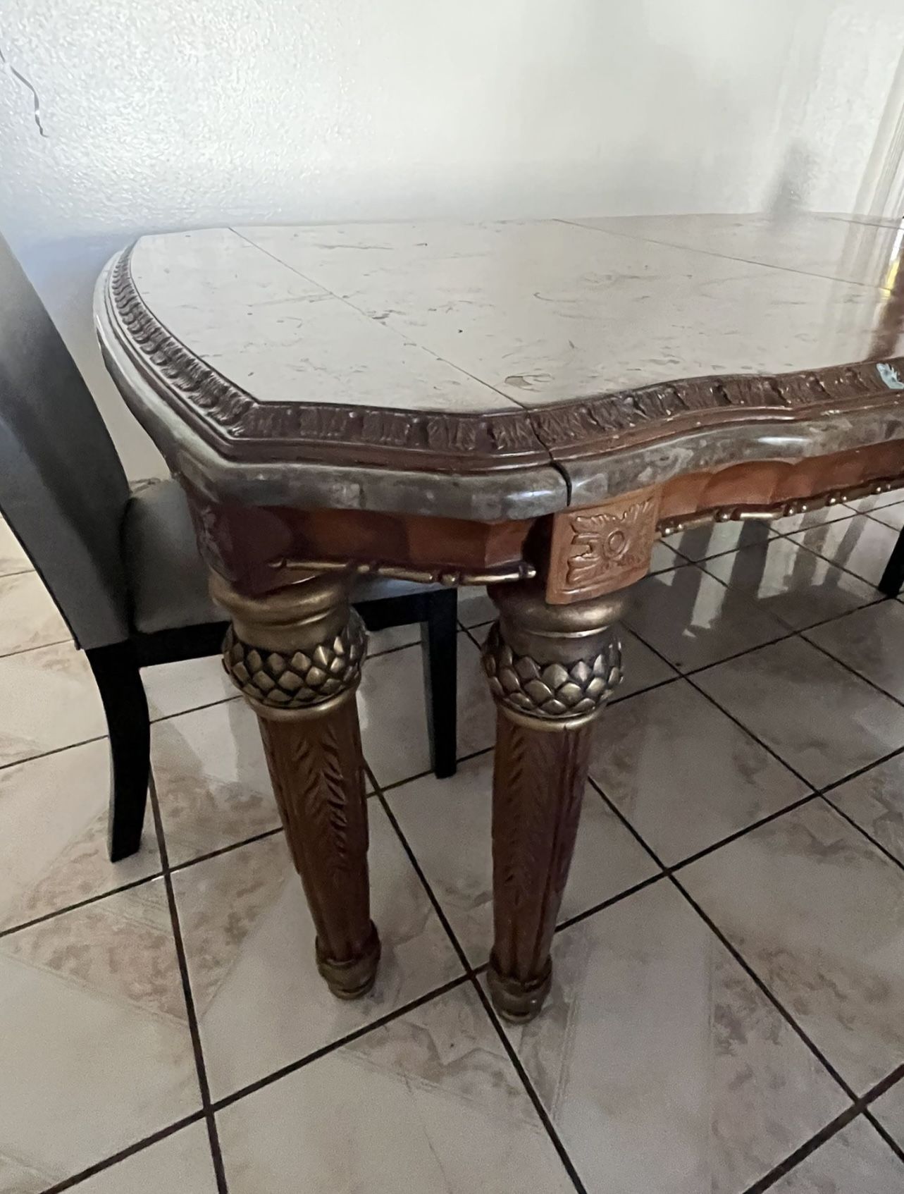 Wooden Dinner Table (Antique) 
